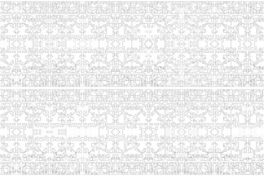 Soyut arkaplan. Monokrom dokusu. Beyaz arkaplanda siyah beyaz çizgiler.