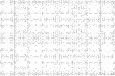 Soyut arkaplan. Monokrom dokusu. Beyaz arkaplanda siyah beyaz çizgiler.