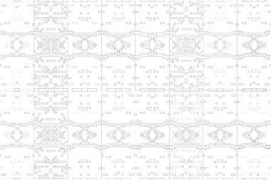 Soyut arkaplan. Monokrom dokusu. Beyaz arkaplanda siyah beyaz çizgiler.