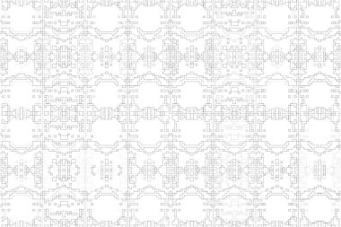 Soyut arkaplan. Monokrom dokusu. Beyaz arkaplanda siyah beyaz çizgiler.