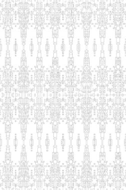 Soyut arkaplan. Monokrom dokusu. Beyaz arkaplanda siyah beyaz çizgiler.