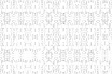 Soyut arkaplan. Monokrom dokusu. Beyaz arkaplanda siyah beyaz çizgiler.