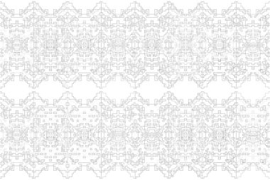 Soyut arkaplan. Monokrom dokusu. Beyaz arkaplanda siyah beyaz çizgiler.