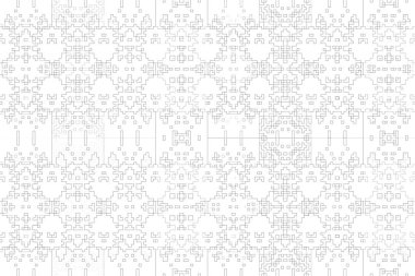 Soyut arkaplan. Monokrom dokusu. Beyaz arkaplanda siyah beyaz çizgiler.