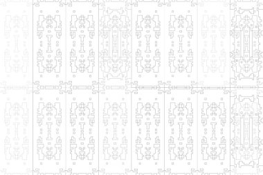 Soyut arkaplan. Monokrom dokusu. Beyaz arkaplanda siyah beyaz çizgiler.