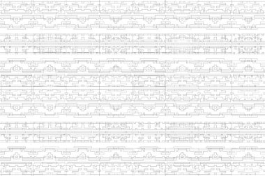 Soyut arkaplan. Monokrom dokusu. Beyaz arkaplanda siyah beyaz çizgiler.