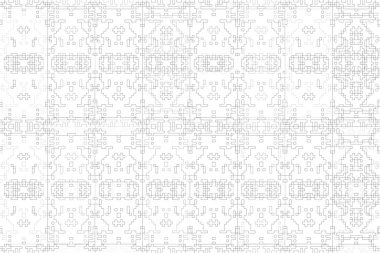 Soyut arkaplan. Monokrom dokusu. Beyaz arkaplanda siyah beyaz çizgiler.