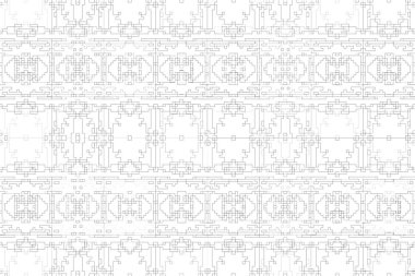 Soyut arkaplan. Monokrom dokusu. Soyut çizgiler. Beyaz arkaplanda siyah beyaz çizgiler.