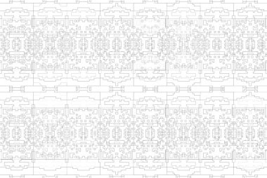 Soyut arkaplan. Monokrom dokusu. Beyaz arkaplanda siyah beyaz çizgiler.