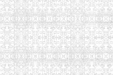 Soyut arkaplan. Monokrom dokusu. Beyaz arkaplanda siyah beyaz çizgiler.