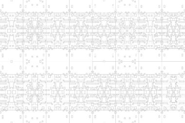 Soyut arkaplan. Monokrom dokusu. Beyaz arkaplanda siyah beyaz çizgiler.