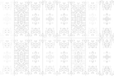 Soyut arkaplan. Monokrom dokusu. Beyaz arkaplanda siyah beyaz çizgiler.