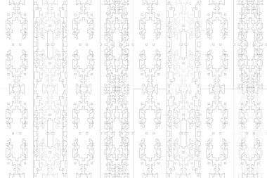 Soyut arkaplan. Monokrom dokusu. Beyaz arkaplanda siyah beyaz çizgiler.