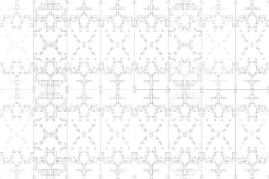 Soyut arkaplan. Monokrom dokusu. Beyaz arkaplanda siyah beyaz çizgiler.