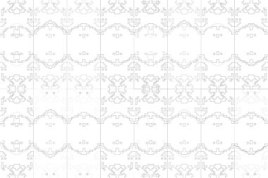 Soyut arkaplan. Monokrom dokusu. Beyaz arkaplanda siyah beyaz çizgiler.