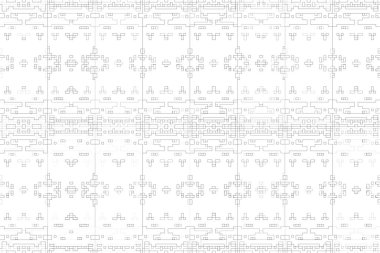 Soyut arkaplan. Monokrom dokusu. Beyaz arkaplanda siyah beyaz çizgiler.
