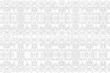 Soyut arkaplan. Monokrom dokusu. Beyaz arkaplanda siyah beyaz çizgiler.