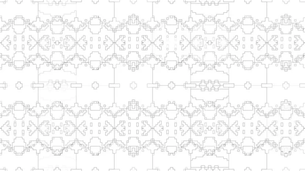 Sfondo Astratto Struttura Monocromatica Linee Bianco Nero Sfondo Bianco — Foto Stock