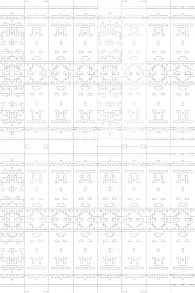 Soyut arkaplan. Monokrom dokusu. Beyaz arkaplanda siyah beyaz çizgiler.