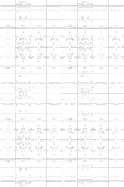 Sfondo Astratto Struttura Monocromatica Linee Bianco Nero Sfondo Bianco — Foto Stock