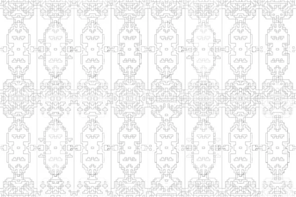 Soyut arkaplan. Monokrom dokusu. Beyaz arkaplanda siyah beyaz çizgiler.