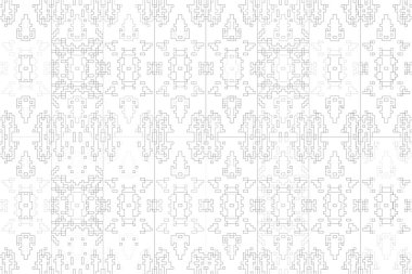 Soyut arkaplan. Monokrom dokusu. Beyaz arkaplanda siyah beyaz çizgiler.