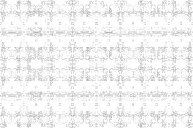 Soyut arkaplan. Monokrom dokusu. Beyaz arkaplanda siyah beyaz çizgiler.