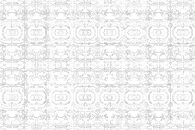 Soyut arkaplan. Monokrom dokusu. Beyaz arkaplanda siyah beyaz çizgiler.