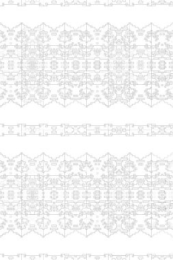 Soyut arkaplan. Monokrom dokusu. Beyaz arkaplanda siyah beyaz çizgiler.