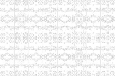 Soyut arkaplan. Monokrom dokusu. Beyaz arkaplanda siyah beyaz çizgiler.