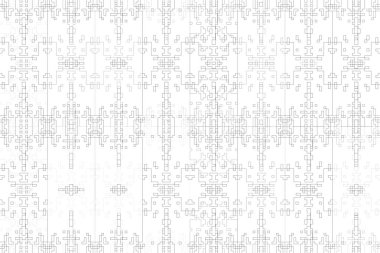 Soyut arkaplan. Monokrom dokusu. Beyaz arkaplanda siyah beyaz çizgiler.