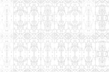 Soyut arkaplan. Monokrom dokusu. Beyaz arkaplanda siyah beyaz çizgiler.