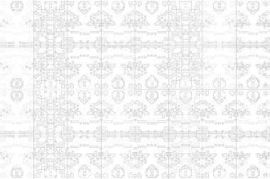 Soyut arkaplan. Monokrom dokusu. Beyaz arkaplanda siyah beyaz çizgiler.