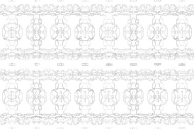 Soyut arkaplan. Monokrom dokusu. Beyaz arkaplanda siyah beyaz çizgiler.