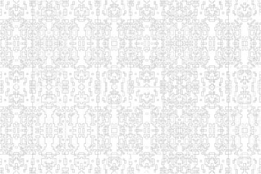 Soyut arkaplan. Monokrom dokusu. Beyaz arkaplanda siyah beyaz çizgiler.