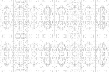 Soyut arkaplan. Monokrom dokusu. Beyaz arkaplanda siyah beyaz çizgiler.