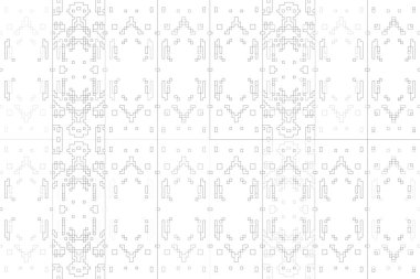 Soyut arkaplan. Monokrom dokusu. Beyaz arkaplanda siyah beyaz çizgiler.