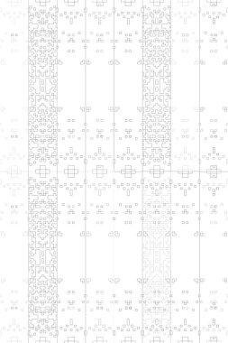 Soyut arkaplan. Monokrom dokusu. Beyaz arkaplanda siyah beyaz çizgiler.