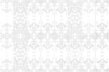 Soyut arkaplan. Monokrom dokusu. Beyaz arkaplanda siyah beyaz çizgiler.