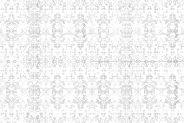 Soyut arkaplan. Monokrom dokusu. Beyaz arkaplanda siyah beyaz çizgiler.