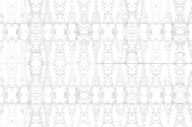 Soyut arkaplan. Monokrom dokusu. Beyaz arkaplanda siyah beyaz çizgiler.