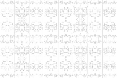 Soyut arkaplan. Monokrom dokusu. Beyaz arkaplanda siyah beyaz çizgiler.