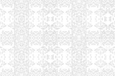 Soyut arkaplan. Monokrom dokusu. Beyaz arkaplanda siyah beyaz çizgiler.