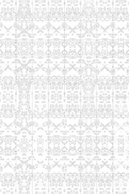 Soyut arkaplan. Monokrom dokusu. Beyaz arkaplanda siyah beyaz çizgiler.