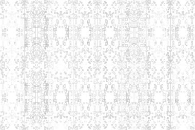 Soyut arkaplan. Monokrom dokusu. Beyaz arkaplanda siyah beyaz çizgiler.