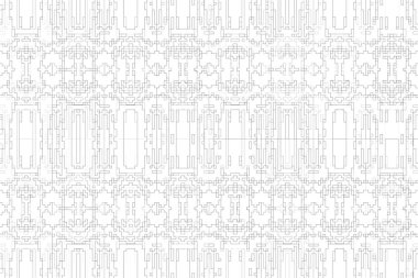 Soyut arkaplan. Monokrom dokusu. Beyaz arkaplanda siyah beyaz çizgiler.