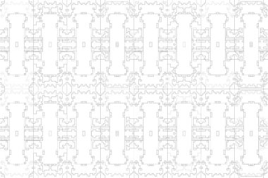 Soyut arkaplan. Monokrom dokusu. Beyaz arkaplanda siyah beyaz çizgiler.