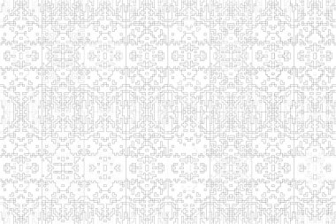 Soyut arkaplan. Monokrom dokusu. Beyaz arkaplanda siyah beyaz çizgiler.