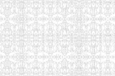 Soyut arkaplan. Monokrom dokusu. Beyaz arkaplanda siyah beyaz çizgiler.