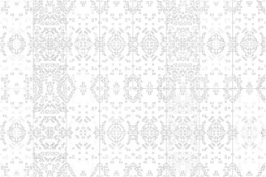 Soyut arkaplan. Monokrom dokusu. Beyaz arkaplanda siyah beyaz çizgiler.